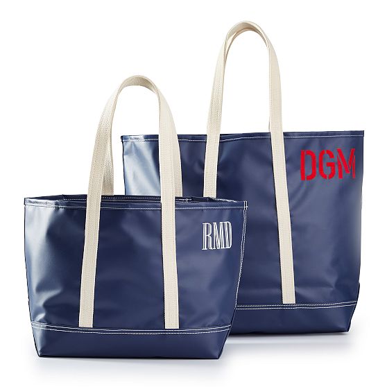 Mark &amp; Graham x Steele Waterproof Medium & Large Tote Set