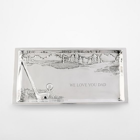 Golf Catchall Tray