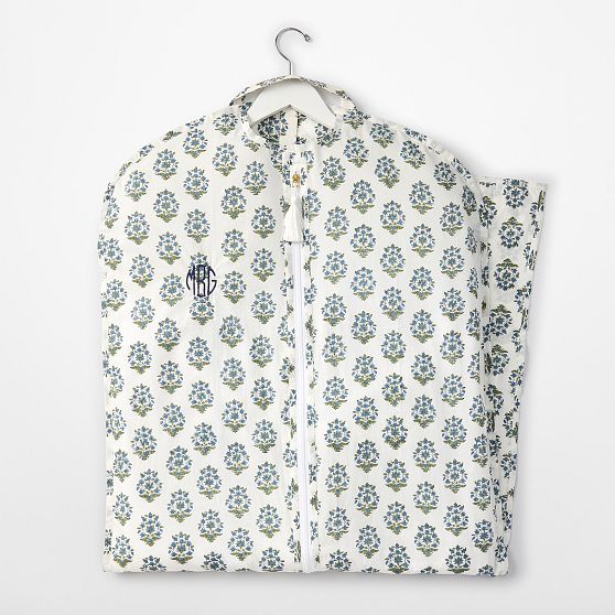 Block Print Garment Bag