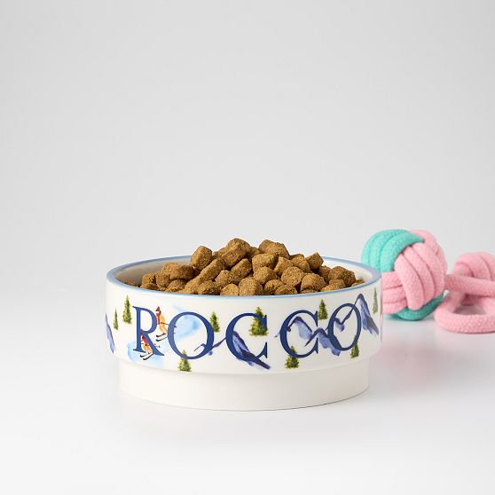 Holiday Ceramic Pet Bowl