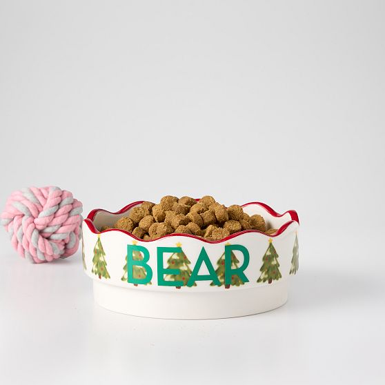 Holiday Ceramic Pet Bowl