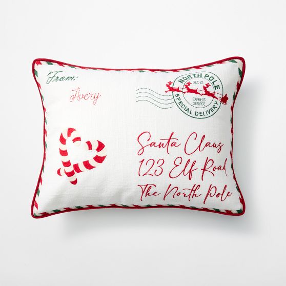 Letter to Santa Pillow
