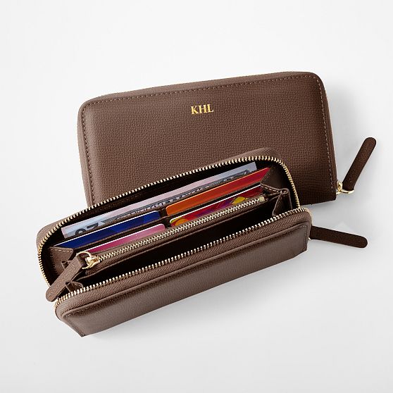 Madison Leather Zip Wallet