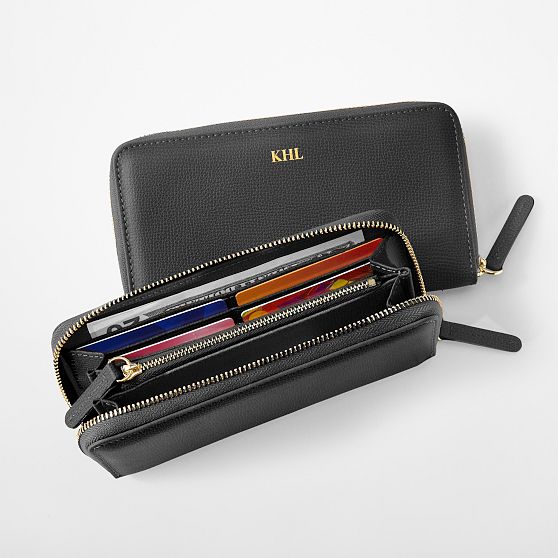 Madison Leather Zip Wallet