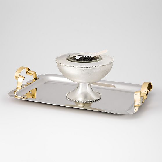 Ribbon Handle Serving Tray