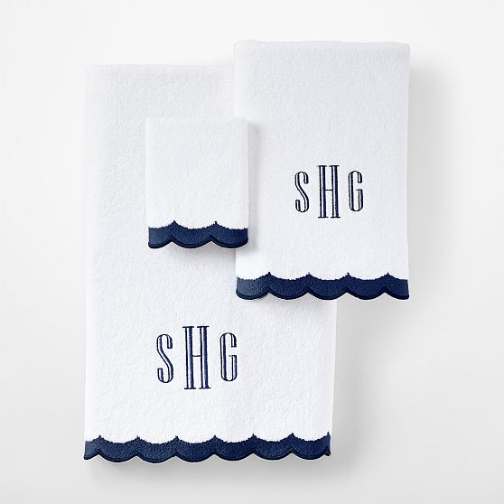 Scalloped Towel Collection
