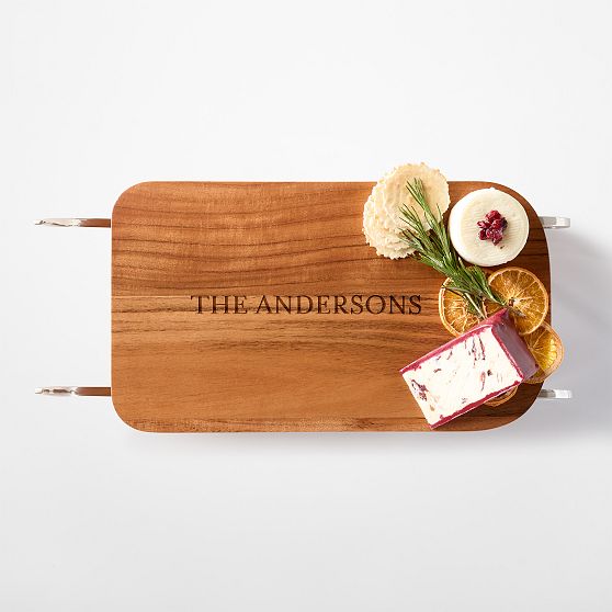 Wood Sled Cheese Board