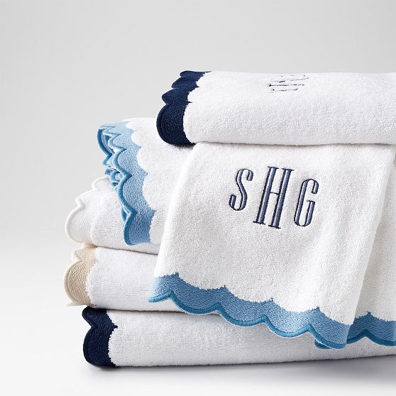 Scalloped Towel Collection
