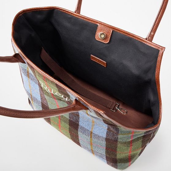 Sutton Plaid Dog Carrier Tote