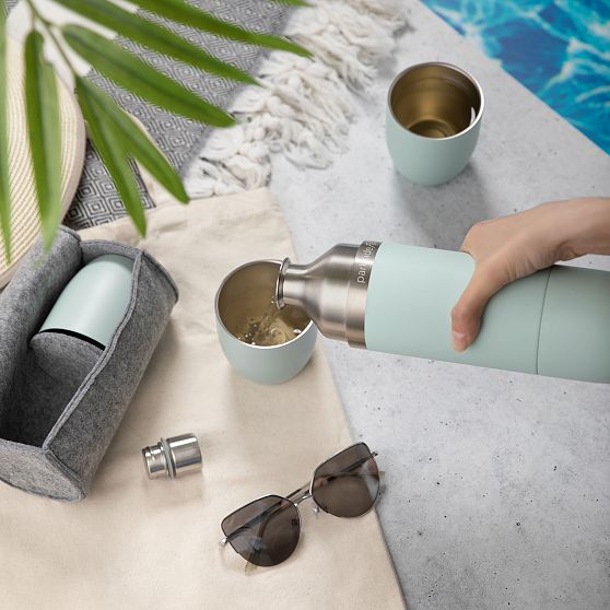 High Camp Wine Flask &amp; Tumblers