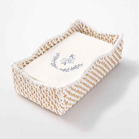 Chatham Woven Rattan Dinner Napkin Holder