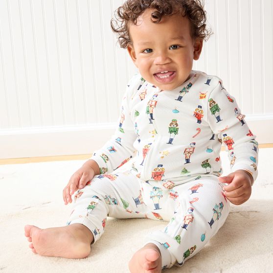 Baby One-Piece Holiday Pajamas