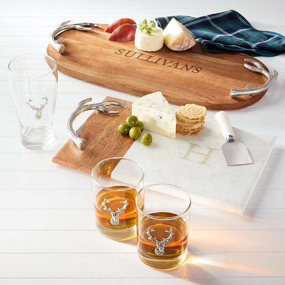 Elk Beer Glasses, Set of 2