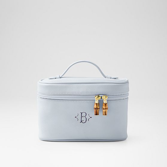 Bamboo Zip Vanity Case