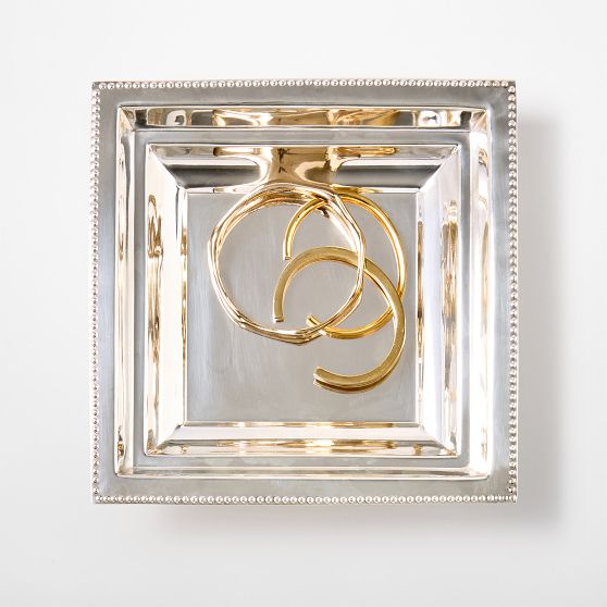 Celebration Beaded Square Catchall