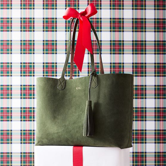 Fillmore Faux Suede Tote