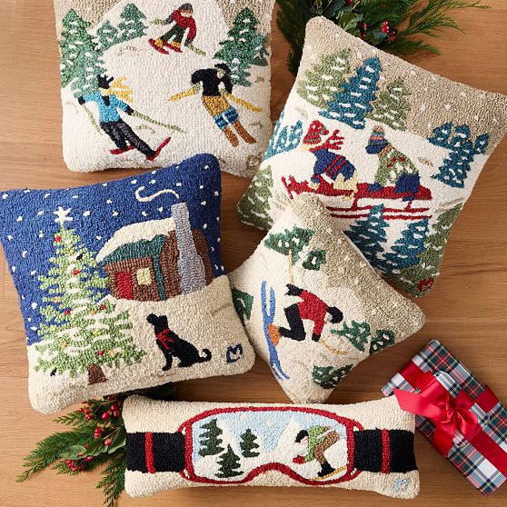 Hand-Hooked Pillows