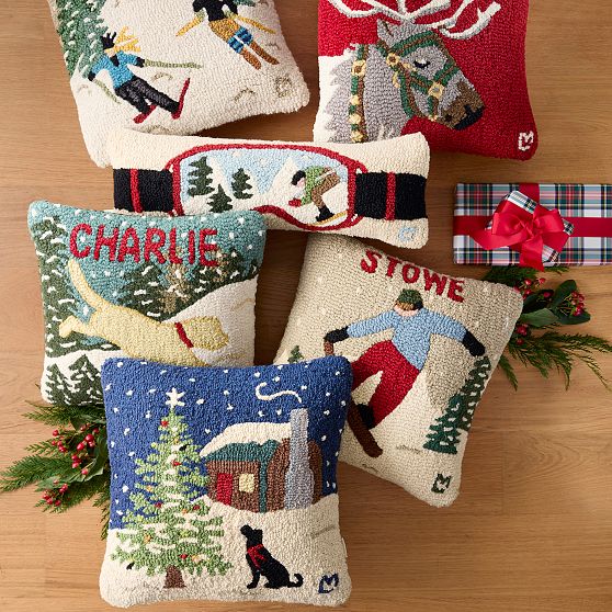 Hand-Hooked Pillows