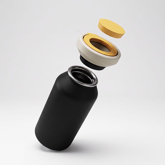 Journey Insulated Water Bottle with Phone Mount &amp; Tracker