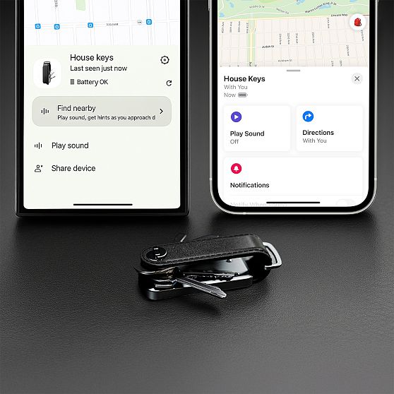 Journey Leather Key Tracker