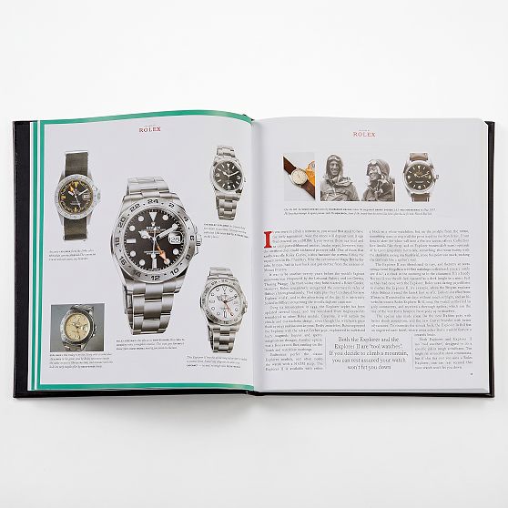 Leather-Bound &ldquo;The Book of Rolex&rdquo; Book