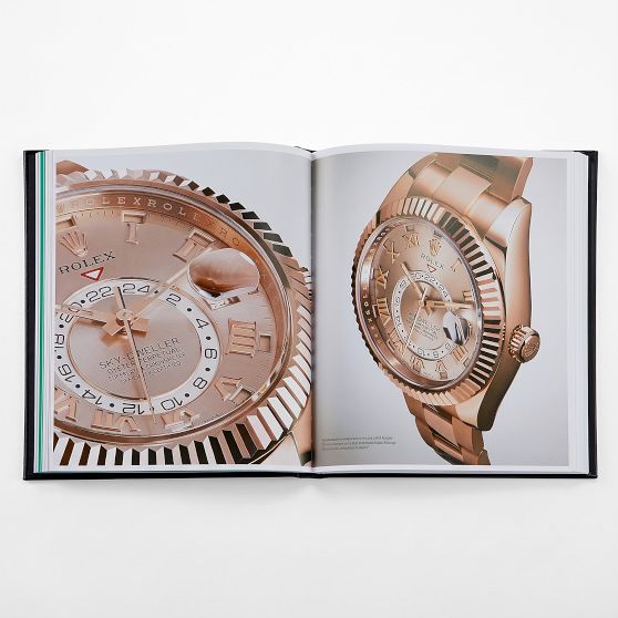 Leather-Bound &ldquo;The Book of Rolex&rdquo; Book