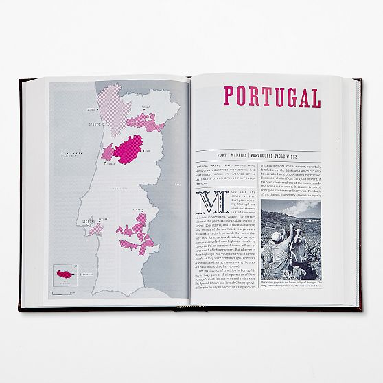 Leather-Bound &ldquo;The Wine Bible&rdquo; Book