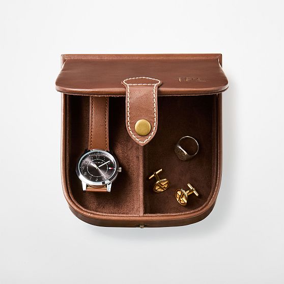 Manhattan Leather Valet Box