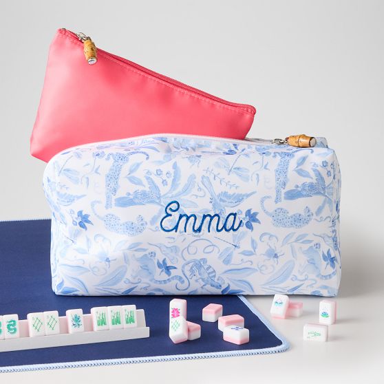 Oh My Mahjong American Travel Tile, Rack &amp; Mat Set