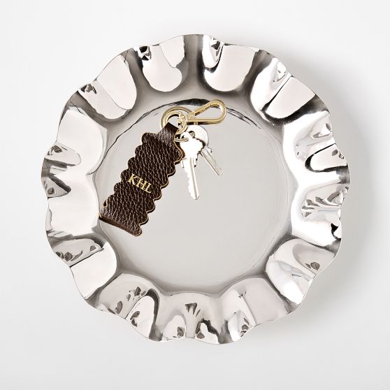 Silver Ruffle Catchall