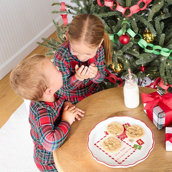 Cookies for Santa Ceramic Plate