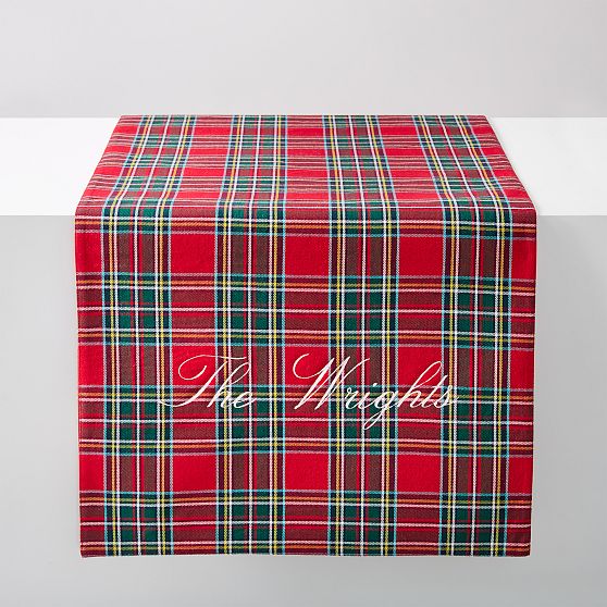 Plaid Table Runner