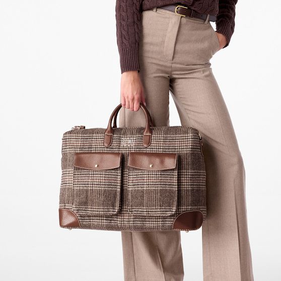 Sutton Plaid Weekender with Pockets