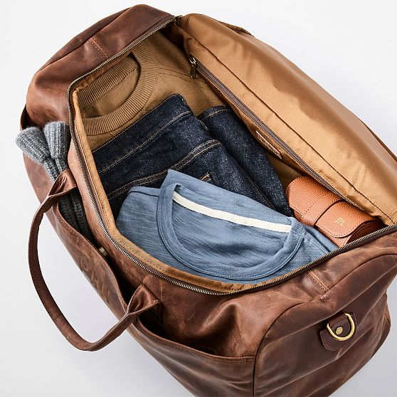 Jack Leather Weekender