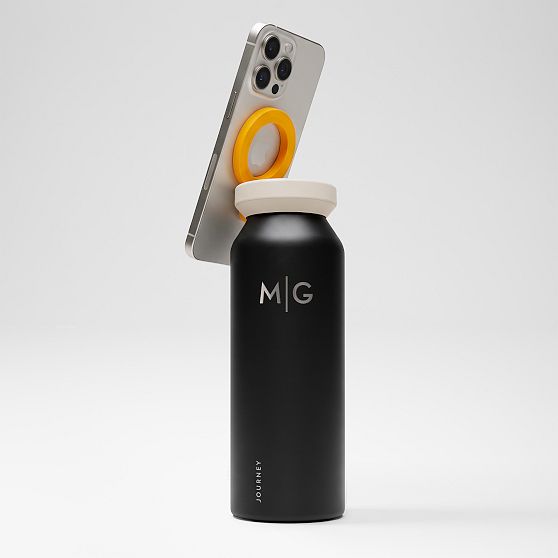 Journey Insulated Water Bottle with Phone Mount &amp; Tracker
