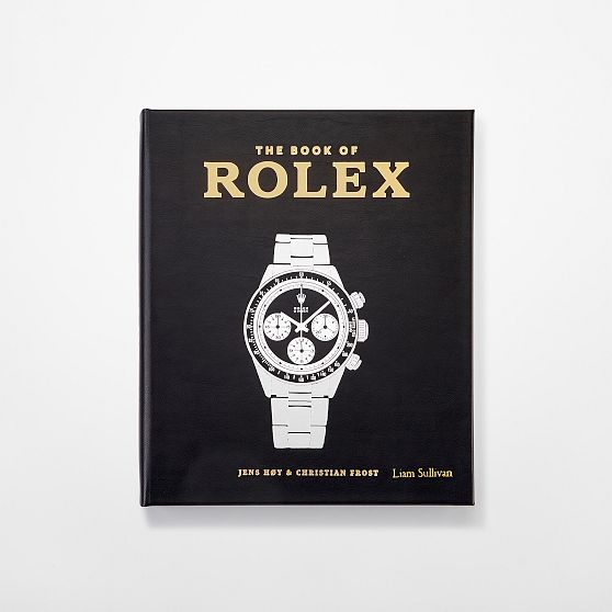 Leather-Bound &ldquo;The Book of Rolex&rdquo; Book