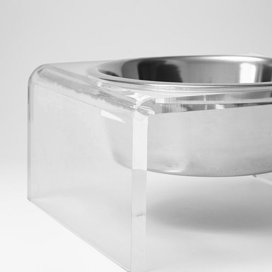 Hiddin Lucite Pet Feeder