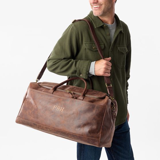 Jack Leather Weekender