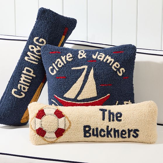 Hand-Hooked Pillows