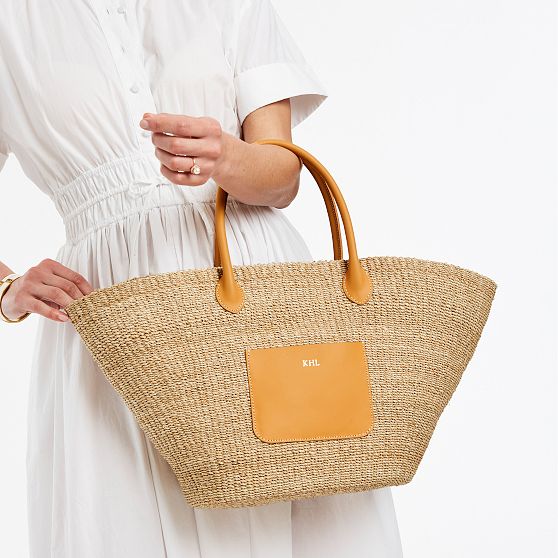 Handwoven Abaca Beach Tote