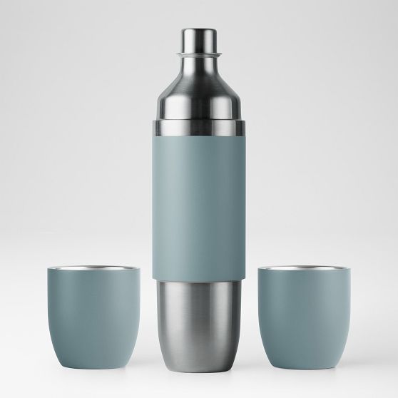 High Camp Wine Flask &amp; Tumblers