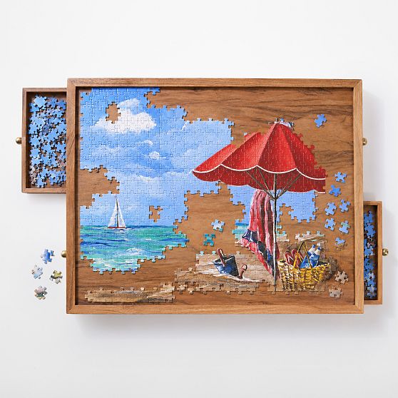 Wood Puzzle Board