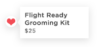 Flight Ready Grooming Kit