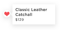 Classic Leather Catchall