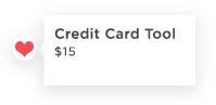 Credit Card Tool