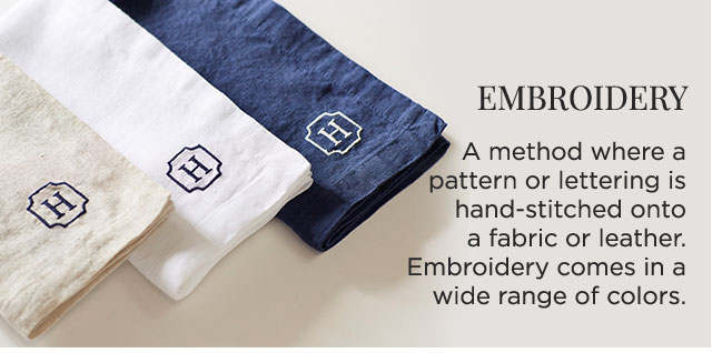 Embroidery