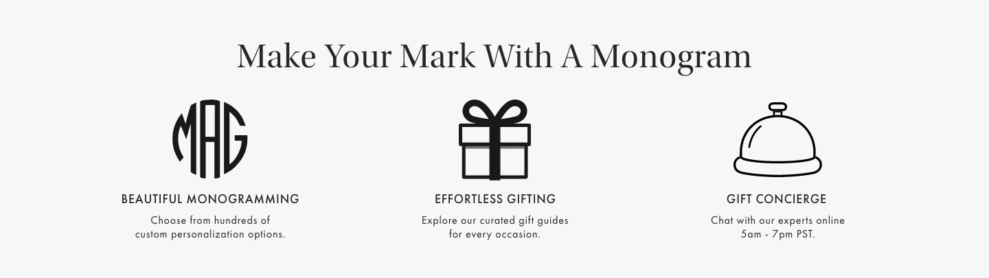 Make Your Mark with a Monogram
