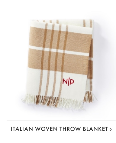 Italian Woven Throw >