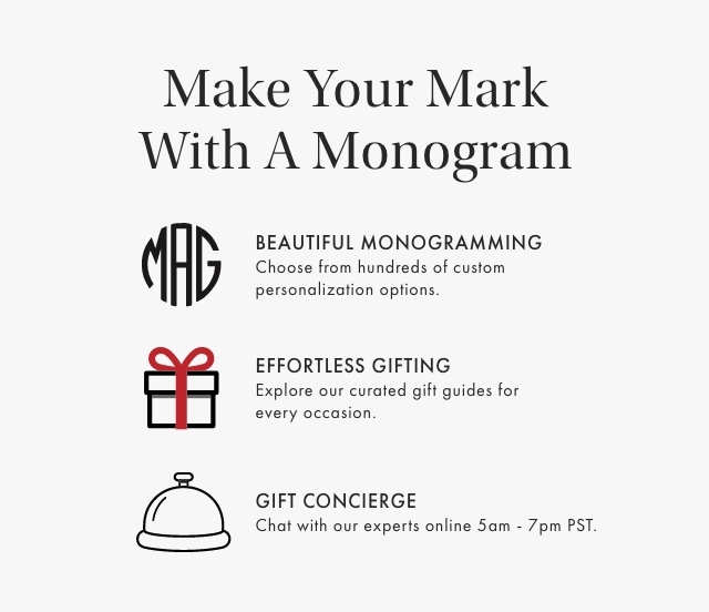 Make Your Mark with a Monogram