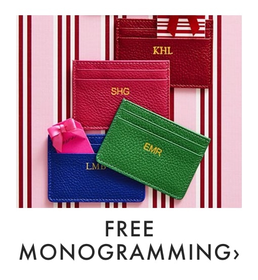 Free Monogramming >